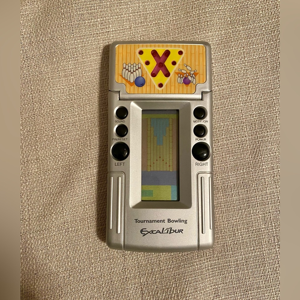 Excalibur Tournament Handheld Platinum Series Bowling Game Tested & Working